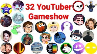 I Made A Gameshow With 32 YouTubers [upl. by Nats]