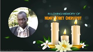 HENRY KIBET CHERUIYOT FUNERAL SERVICE [upl. by Innig]