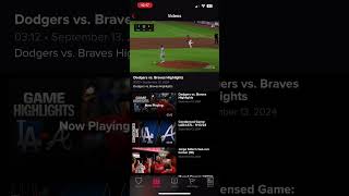 Braves Whit Merrifield tricks Dodgers pitcher [upl. by Ely295]