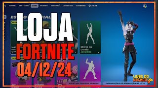 LOJA DE HOJE FORTNITE  04122024 [upl. by Yerocal996]