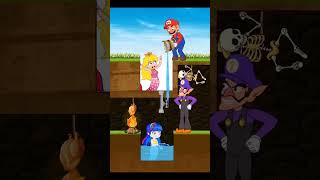 Mario cant forgive Waluigi for Mermaid Peachs departure😈 [upl. by Romeyn]