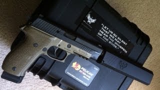 Sig P226 Combat Suppressed Shooting [upl. by Ahsin]