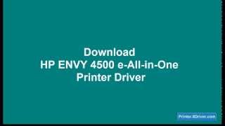 Download HP ENVY 4500 Printer Driver  Printer8Drivercom [upl. by Brass]