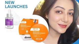 New Skincare Launches  The DermaCo Sunscreen Compact amp 15 Vitamin C Serum [upl. by Ttergram]