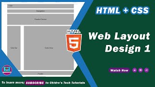 How to create Website Page Layout in HTML CSS  using Float  Web Layout Design Tutorial 01 [upl. by Yelsehc63]