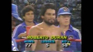 Boxing  WBC Super Welterweight Title  Champ Thomas Hearns VS Roberto Duran imasportsphilecom [upl. by Alejandro]