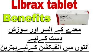 Librax tablet used for in urdu  How to use  side effects  Librax tablet review [upl. by Elamaj]