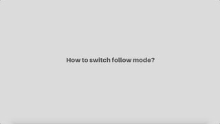 Snoppa ATOM 2  How To Switch Follow Mode Tutorial [upl. by Kuska]