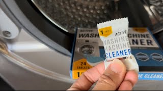 Do Washing Machine Cleaner Tablets Work Watch and See [upl. by Cahn966]