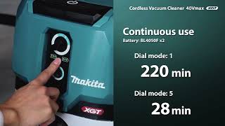 Makita CORDLESS VACUUM CLEANER VC003GL VC004GL AND VC005GL [upl. by Barnett]