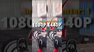 1080p on a 1440p Monitor Does It Look Bad shorts gaming technology [upl. by Airamahs]