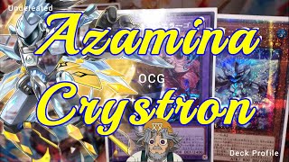 UNDEFEATED Azamina Crystron Deck Profile [upl. by Landan]