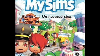 Mysims DS  Un nouveau sims arrive en ville [upl. by Anatnahs]