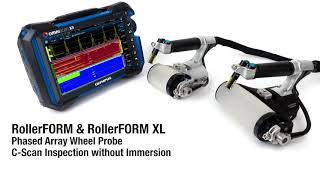 Introducing the RollerFORM™ XL Phased Array Wheel Probe Scanner [upl. by Ranip]