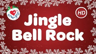 Jingle Bell Rock Christmas Song with Lyrics [upl. by Aehsrop]