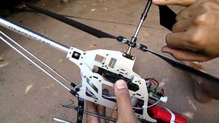 How to repair a Volitation 9053 9101 and other coaxial RC helicopters [upl. by Anayad]