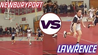 LAWRENCE VS NEWBURYPORTAAU BASKETBALL [upl. by Jehu]