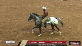 2023 Appaloosa World Show Open Junior Ranch Trail [upl. by Aliuqehs31]