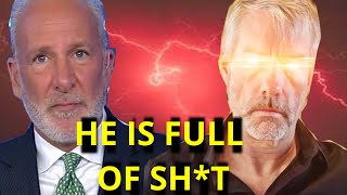 Michael Saylor DESTROY Peter Schiff on bitcoin [upl. by Ardnohsed]