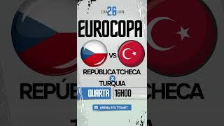 SporTV transmite República Tcheca x Turquia pela UEFA Euro [upl. by Ikuy]