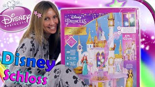 Disney Prinzessinnen Schloss aufbauen und einrichten 🏰 Unboxing deutsch [upl. by Nitsed732]