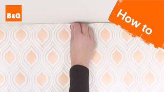 How to hang wallpaper  paste the wall [upl. by Mendez]