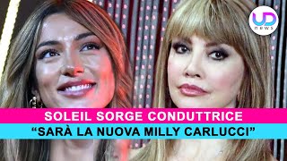 Soleil Sorge Il Noto Conduttore Rai Sarà Lei La Nuova Milly Carlucci [upl. by Eidnalem]