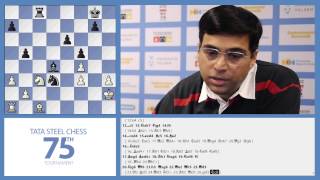 Tata Steel Chess 2013  Analysis  Aronian vs Anand round 4 [upl. by Eidoow]