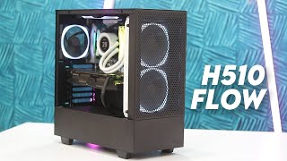 NZXT H510 Flow Review Same Iconic Case Better Airflow [upl. by Blasius611]