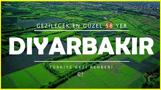 Diyarbakırda Gezilecek Yerler  Mutlaka Görmeniz Gereken 58 Yer [upl. by Serica]