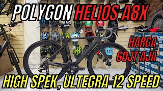 ROAD BIKE POLYGON HELIOS A8X  BRAND LOKAL FULL SPEK [upl. by Beaver386]