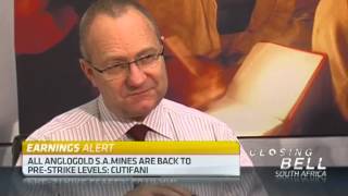 AngloGold Ashanti Annual Results with CEO Mark Cutifani [upl. by Neyut756]