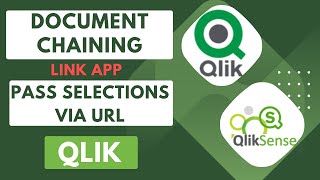 Document Chaining  Link Two Qlik sense Apps  Pass Selections via URL qlik qliksense qlikview [upl. by Rebah]