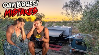 Learn from our MISTAKES Caravanning Australia [upl. by Ahc33]