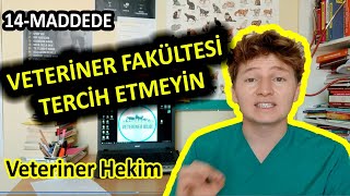 VETERİNER FAKÜLTESİ TERCİH ETMEYİN [upl. by Ciredor490]