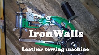 IronWalls Cobbler Leather Sewing Machine [upl. by Vivyan511]