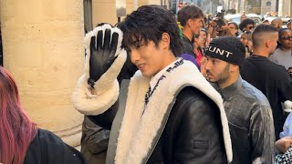 WINWIN AT KENZO SPRING SUMMER 2025 SHOW IN PARIS [upl. by Ohl]