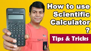 Scientific Calculator Tips and Tricks  How to use Scientific Calculator 2023 [upl. by Forrester]