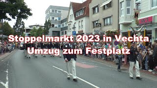 Stoppelmarkt 2023 in Vechta Festumzug [upl. by Oraneg897]