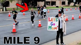 Surprising Mom While She Runs a Half Marathon DELLA VLOGS [upl. by Ylil530]