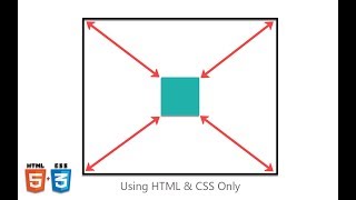 How to center a div within another div using HTML and CSS [upl. by Keefe]