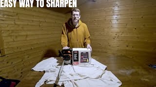 How to sharpen your chainsaw chain [upl. by Alletsyrc]