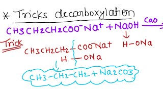 NEET CHEMISTRY TRICK  Decarboxylation HYDROCARBON chemistryneet25 neet trending biology [upl. by Heiner]