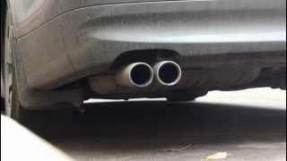 Дросельная заслонка на выхлоп BMW 330i e90 Custom exhaust [upl. by Haran551]