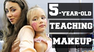 5yearold Teaching Makeup [upl. by Grove876]