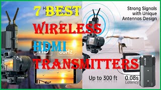 ✅Best Wireless HDMI Transmitters Of 2023  Top 7 Best Wireless HDMI Video Transmitters and Receiver [upl. by Vernen]