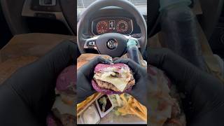 New whopper from burger king 🍔👑 asmr food mukbang [upl. by Thomson]