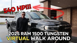 RAM JUST RELEASED THE HOTTEST TRUCK  2025 RAM 1500 Tungsten  Virtual WalkAround [upl. by Coleen]