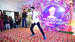 Gp Jamui Teachers day Celebration  Collage Ki Ladkiyan dance gpjamui collge manawwarmonu03 [upl. by Refinej]