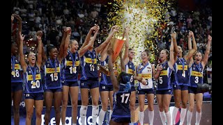 FINALE EUROPEO di PALLAVOLO femminile Italia  Serbia [upl. by Adnorat362]